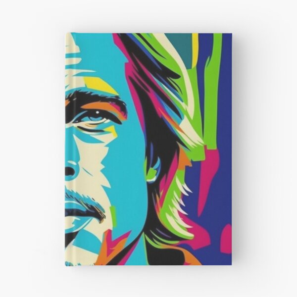 Item preview, Brad Pitt Pop Art Celebrity Portrait designed and sold by artbybodhi.