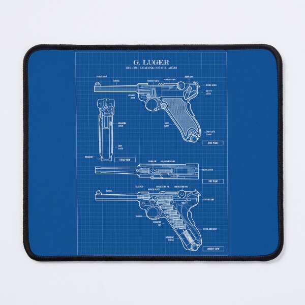 Item preview, Luger: Recoil loading small arms (Blueprint) designed and sold by BGALAXY.