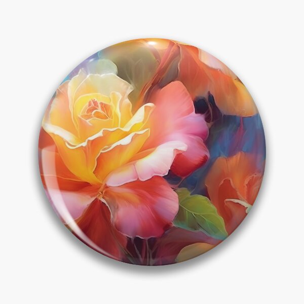 Item preview, Glowing Roses painting 4 designed and sold by Art by Lilia.