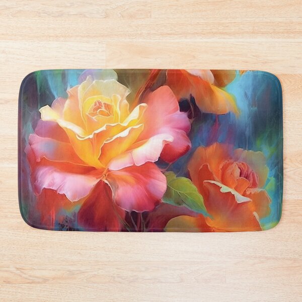 Item preview, Glowing Roses painting 4 designed and sold by Art by Lilia.