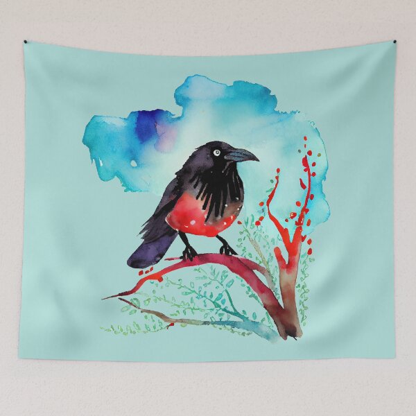 Item preview, soul animal crow designed and sold by SalogwynLifeArt.