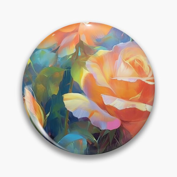 Item preview, Glowing Roses painting 5 designed and sold by Art by Lilia.
