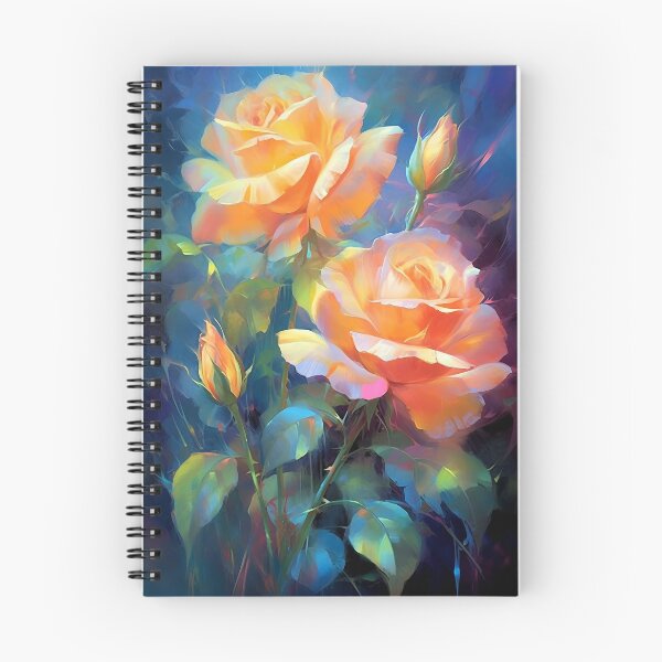 Item preview, Glowing Roses painting 5 designed and sold by Art by Lilia.