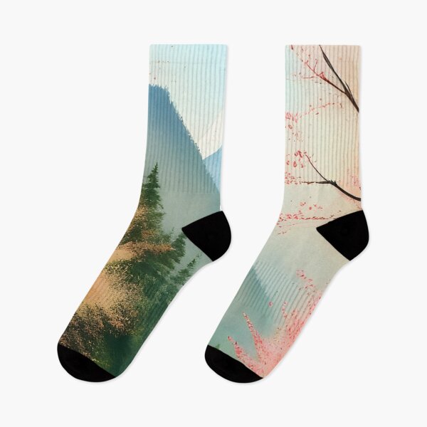 Item preview, Watercolor Mountain Landscape - Impressionism and Chinese painting designed and sold by joejiing.