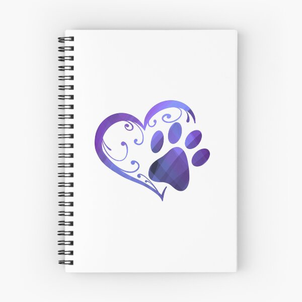 Item preview, Dog Paw Print Heart designed and sold by CuteTattoo.