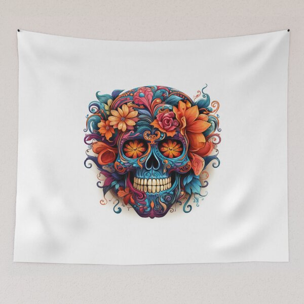 Item preview, Psychedelic Skull designed and sold by Sventek.