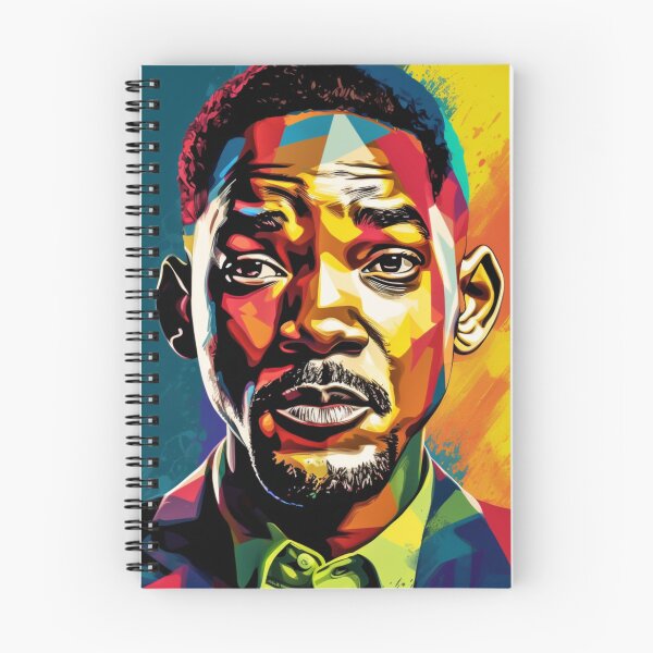 Artikelvorschau, Will Smith Pop-Art-Promi-Porträt entworfen und verkauft von artbybodhi.