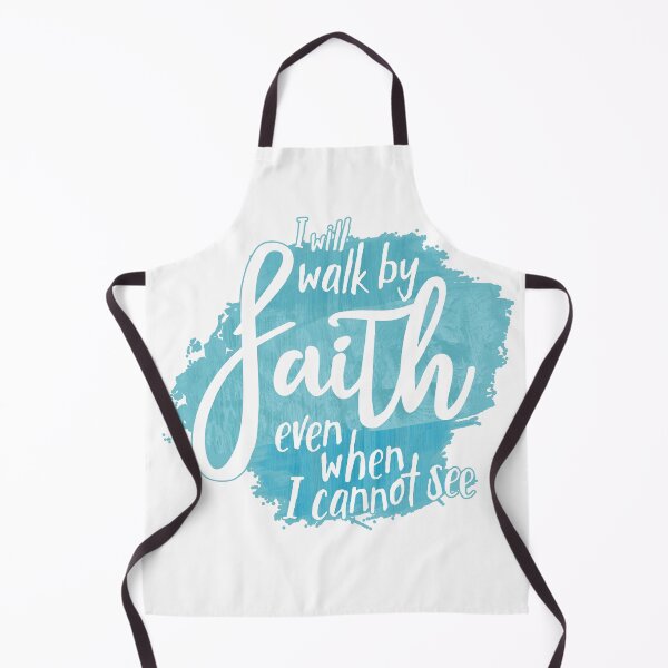 Item preview, Walk By Faith 2 Cor 5:7 Sky blue designed and sold by amazingjoy.