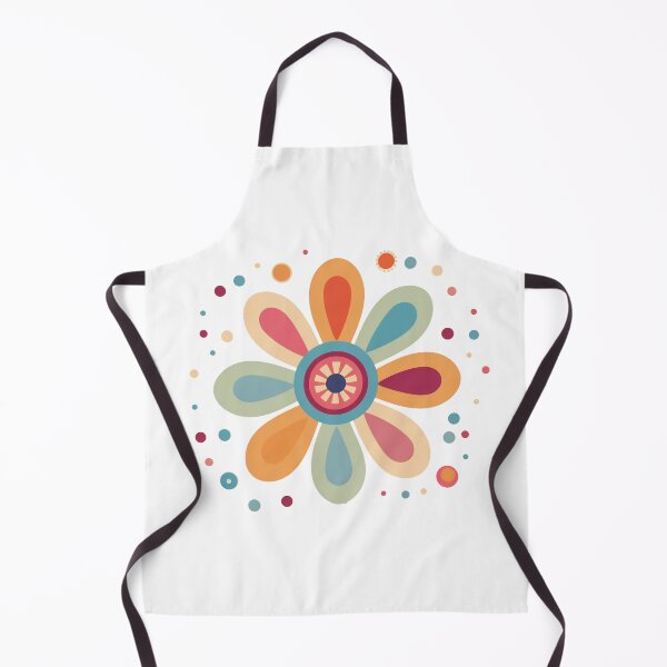 Item preview, Retro flower, Single flower, Retro inspired, Vintage inspired, Classic flower, Cute single flower designed and sold by PrintsPatterns-.