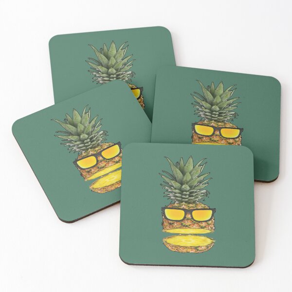 Item preview, Summer fruit pineapple with sunglasses designed and sold by Donutlovers.