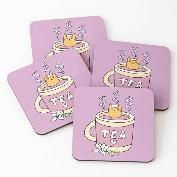Item preview, Cat Bathing in Warm Tea designed and sold by SaradaBoru.