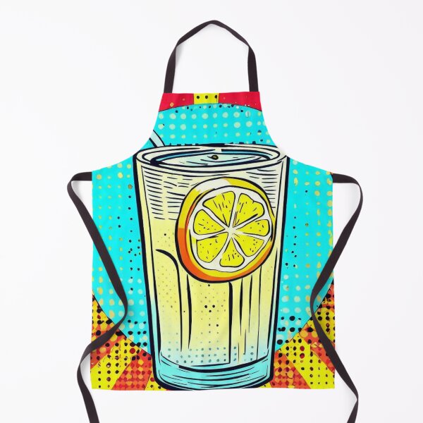 Item preview, Pop Art Lemonade: A Refreshing Glass of Vibrant Delight designed and sold by FashionHomeCo.