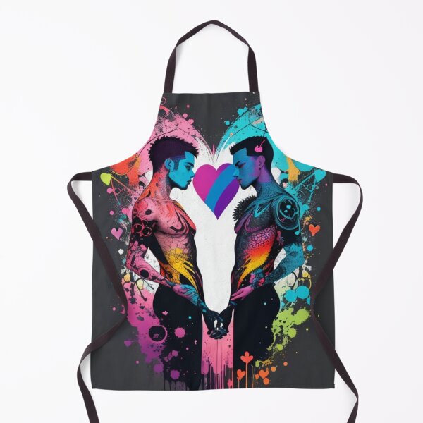 Item preview, "Lovingly Designed LGBT T-Shirt: Geometric Harmony in Rainbow Colours" designed and sold by OasisOfGraphics.