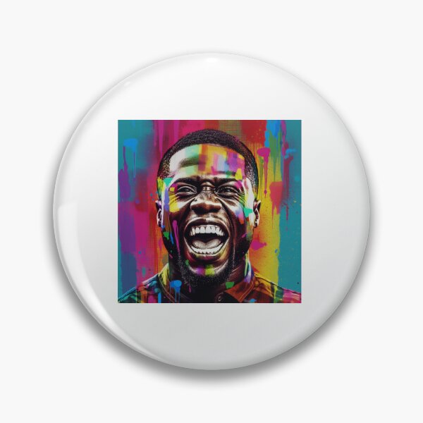Item preview, Kevin Hart Pop Art Celebrity Portrait designed and sold by artbybodhi.