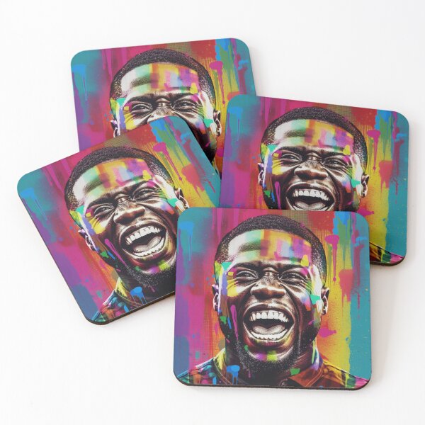 Item preview, Kevin Hart Pop Art Celebrity Portrait designed and sold by artbybodhi.
