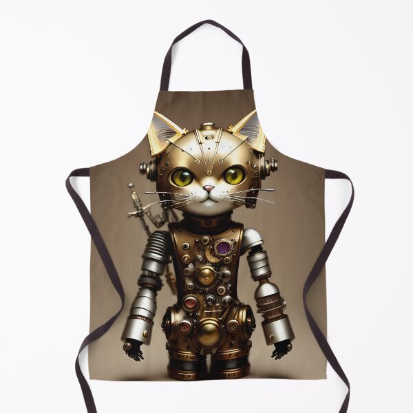 Item preview, Illustration of futuristic design of robocat designed and sold by Mercurius-M.