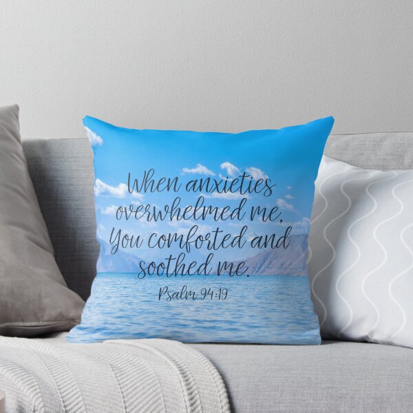 Item preview, Psalm 94:19 designed and sold by Paper Bee Gift Shop.