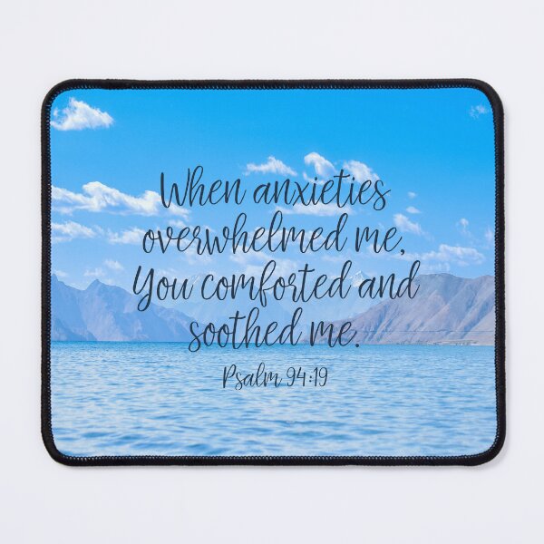 Item preview, Psalm 94:19 designed and sold by Paper Bee Gift Shop.