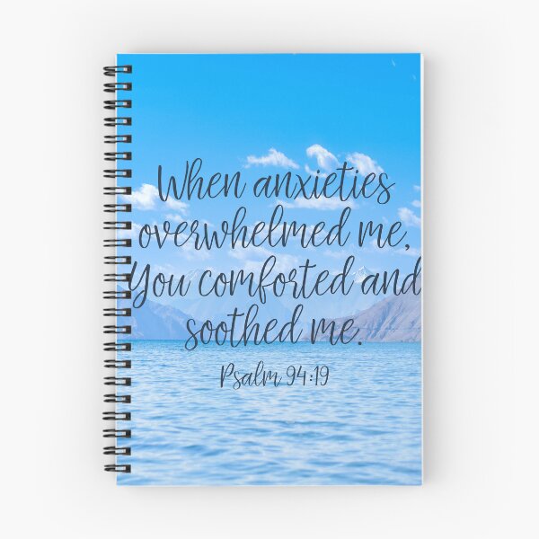 Item preview, Psalm 94:19 designed and sold by Paper Bee Gift Shop.