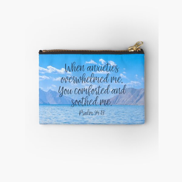 Item preview, Psalm 94:19 designed and sold by Paper Bee Gift Shop.