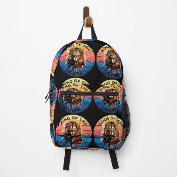 Item preview, Retro Sunset, Lion, King of the Game designed and sold by BeebopGraphics.