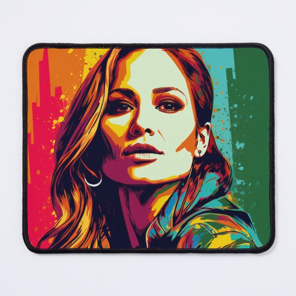 Item preview, Jennifer Lopez Pop Art Celebrity Portrait designed and sold by artbybodhi.