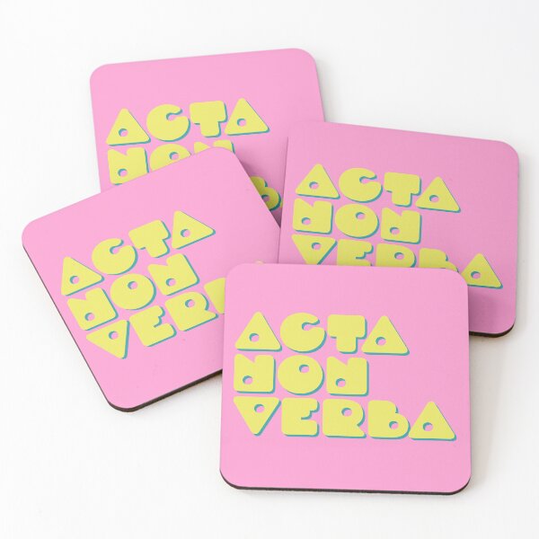 Item preview, Acta Non Verba | Latin | Actions Not Words designed and sold by Trish Dish.