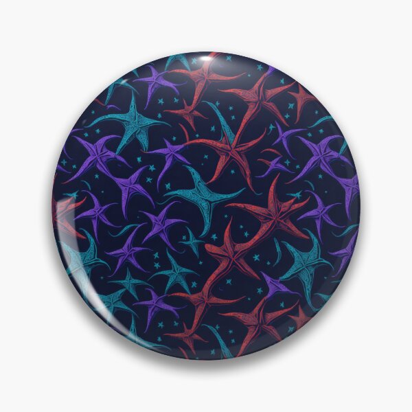 Item preview, Seamless colorful Starfish Design Pattern designed and sold by kiyaansh16.