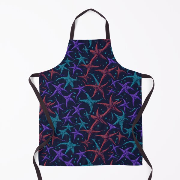 Item preview, Seamless colorful Starfish Design Pattern designed and sold by kiyaansh16.