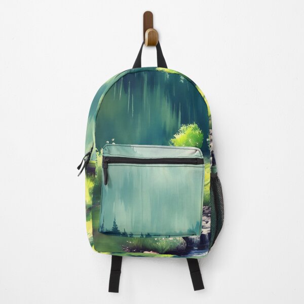 Item preview, Watercolor Mountain Landscape - Impressionism and Chinese painting designed and sold by joejiing.