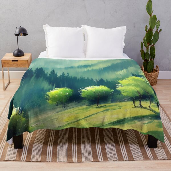 Item preview, Watercolor Mountain Landscape - Impressionism and Chinese painting designed and sold by joejiing.