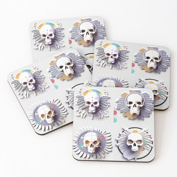 Item preview, The 4 dead skulls buddies designed and sold by Foreververypoor.