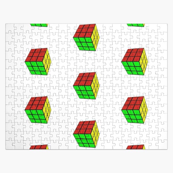 Rubik's Cube Jigsaw Puzzle - Intermediate Edition