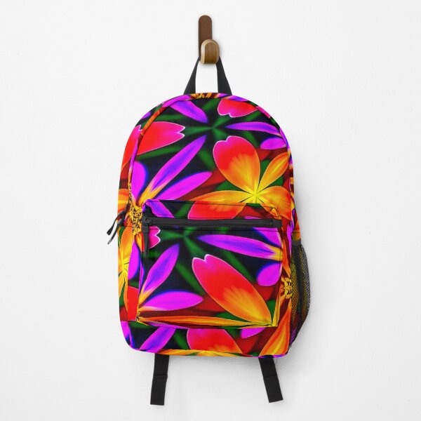 Artikelvorschau, Leuchtend orange Blumenmuster entworfen und verkauft von Patternflower.