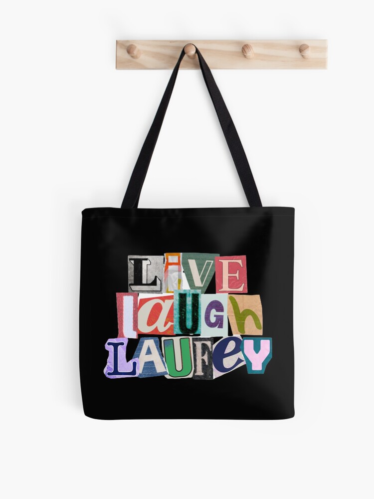 Live Laugh Love Canvas Tote Bag