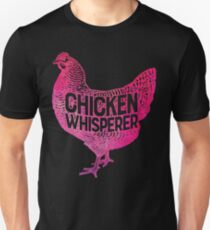 Chicken Whisperer T-shirt Funny Farm Poultry Farmer Gifts Unisex T-Shirt