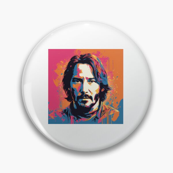 Item preview, Retrato de la celebridad del arte pop de Keanu Reeves designed and sold by artbybodhi.