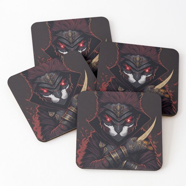 Item preview, Art Ninja Shinobi Puma with katana Sticker designed and sold by Art-Princess-.