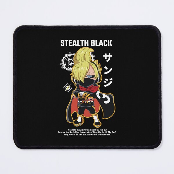 Item preview, Vinsmoke Sanji In Germa Stealth Black Raid Suit One Piece designed and sold by SanzokuStation.