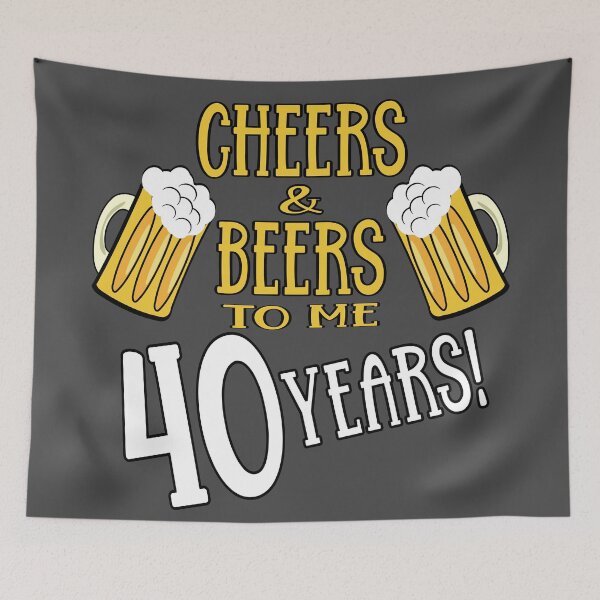 Artikelvorschau, Prost und Bier für mich 40 Jahre entworfen und verkauft von giftfromheart.