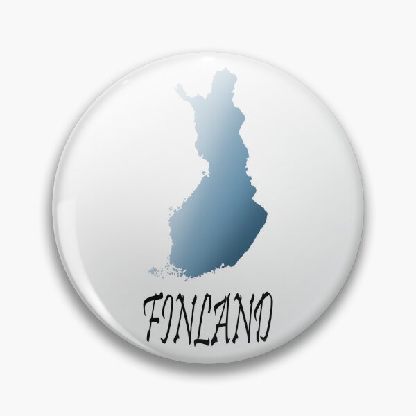 Item preview, Silueta de país de Finlandia designed and sold by CalRay.