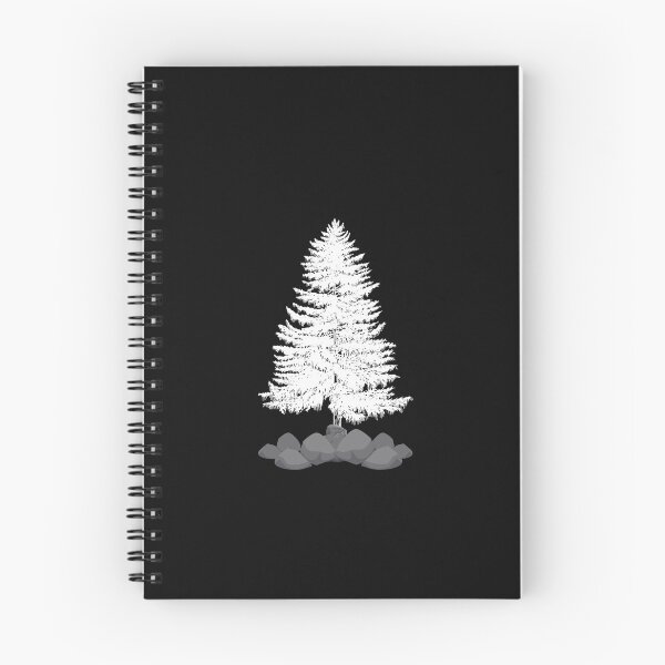 Item preview, Coniferous tree on a stone hill designed and sold by ArtCraftedShop.