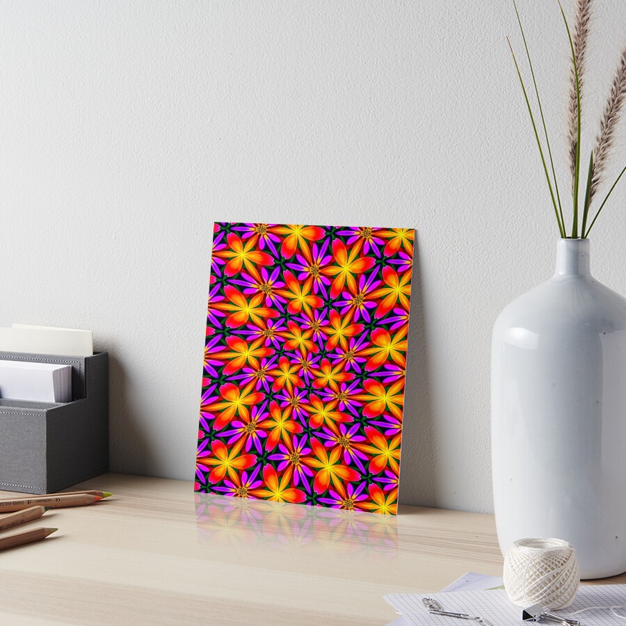 Item preview, Art Board Print designed and sold by Patternflower.