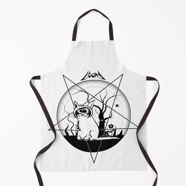 Item preview, Loona Black Metal Cat black-white designed and sold by Michał Styba.