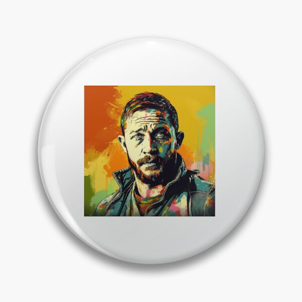 Item preview, Tom Hardy Pop Art Celebrity Portrait designed and sold by artbybodhi.