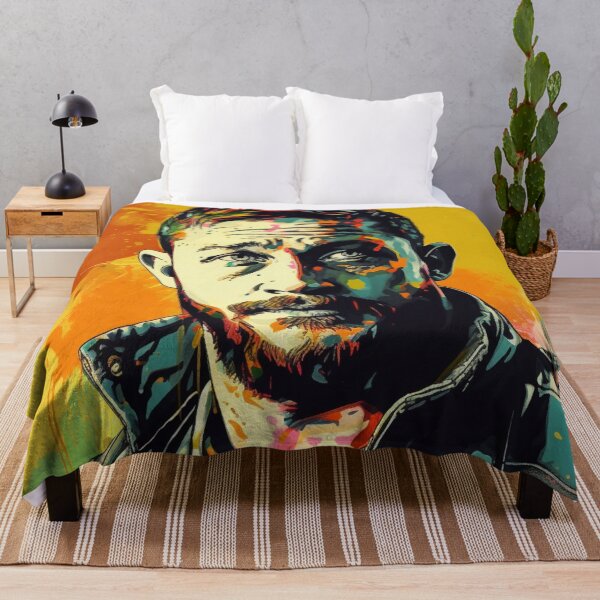 Item preview, Tom Hardy Pop Art Celebrity Portrait designed and sold by artbybodhi.