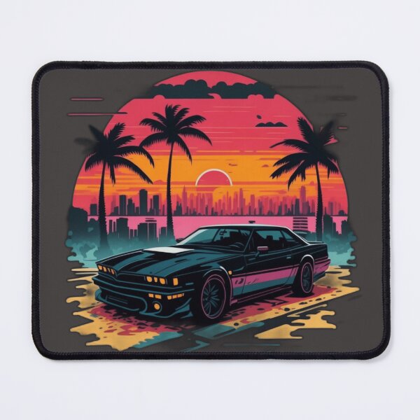 Item preview, Car with sunrise background designed and sold by stickerbuddy01.
