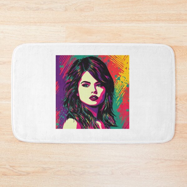 Artikelvorschau, Selena Gomez Pop-Art-Promi-Porträt entworfen und verkauft von artbybodhi.