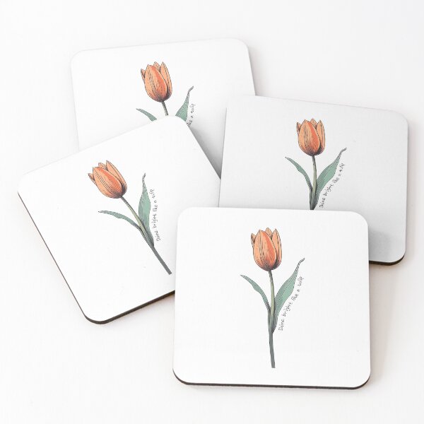 Item preview, Tulip - Simple illustration and phrases designed and sold by Flower-Tree.