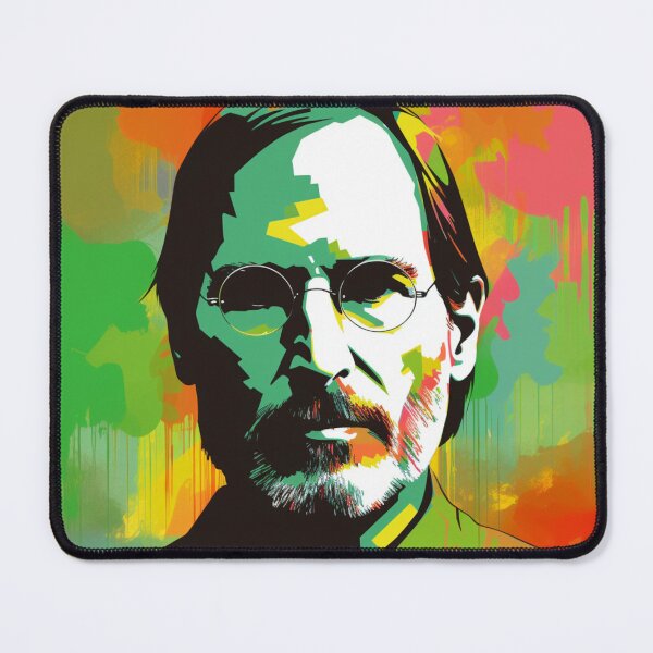 Item preview, Steve Jobs Pop Art Celebrity Portrait designed and sold by artbybodhi.